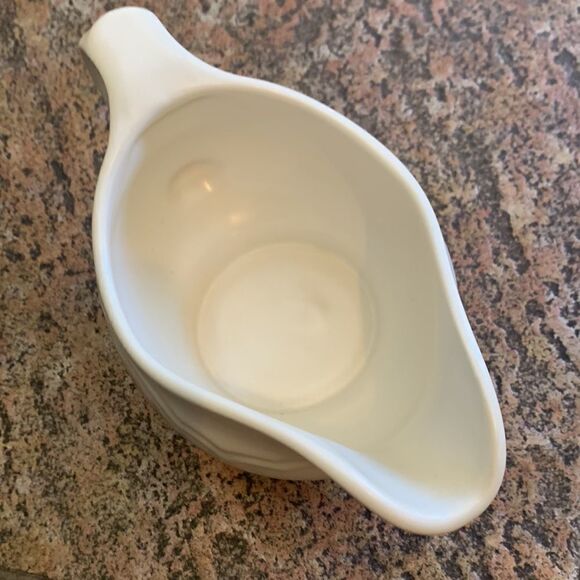 Pfaltzgraff Copyright USA Stamped Tea Rose Sauce Gravy Boat Pouring Stoneware - Picture 4 of 6